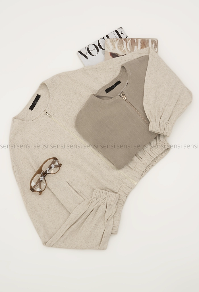 بامبر لینن جیب فیتو کد1005389